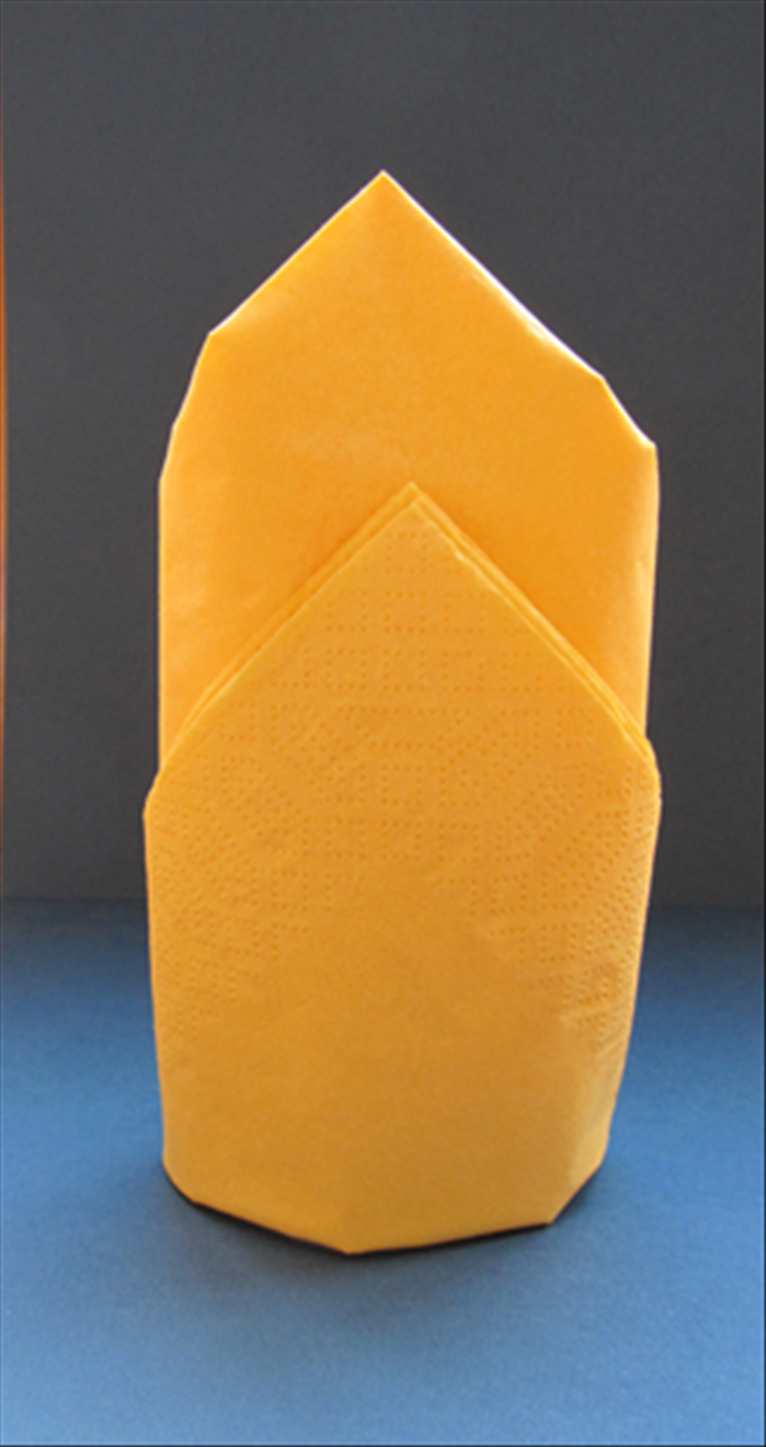 How to Fold a Standing Napkin