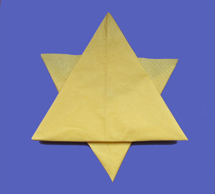 How to Fold a 6-Pointed Star Napkin for Your Holiday Table