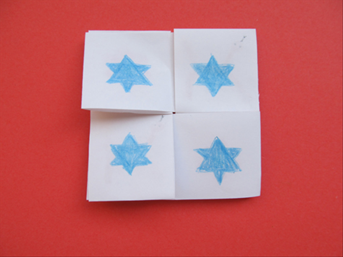 How to make a paper toy flexagon 