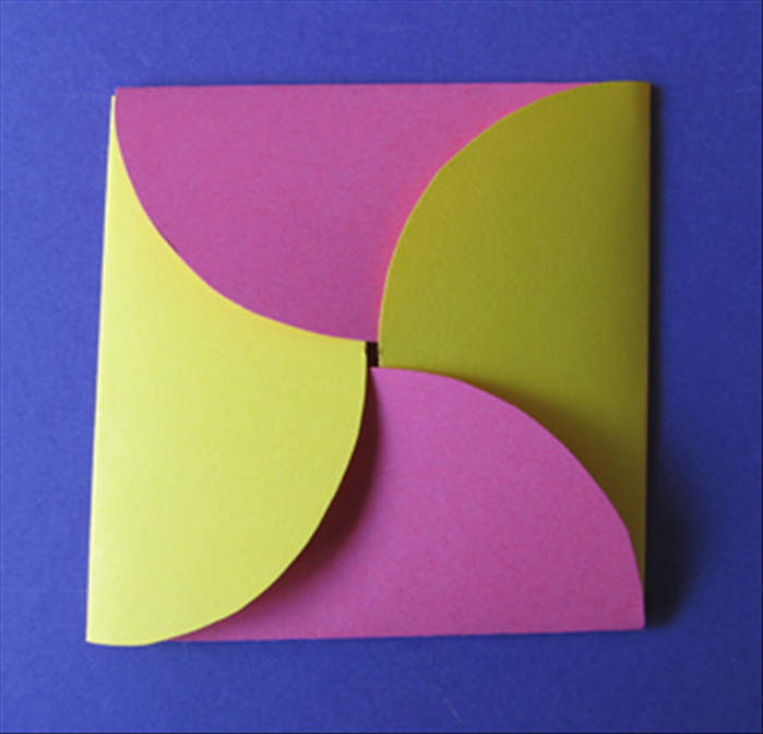 DIY Envelope from Circles: Easy Handmade Paper Craft