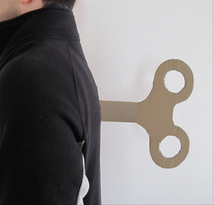 How to Make a Cardboard Wind-Up Doll Key