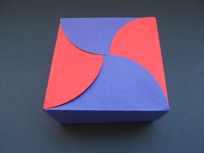 How to make a box from circles