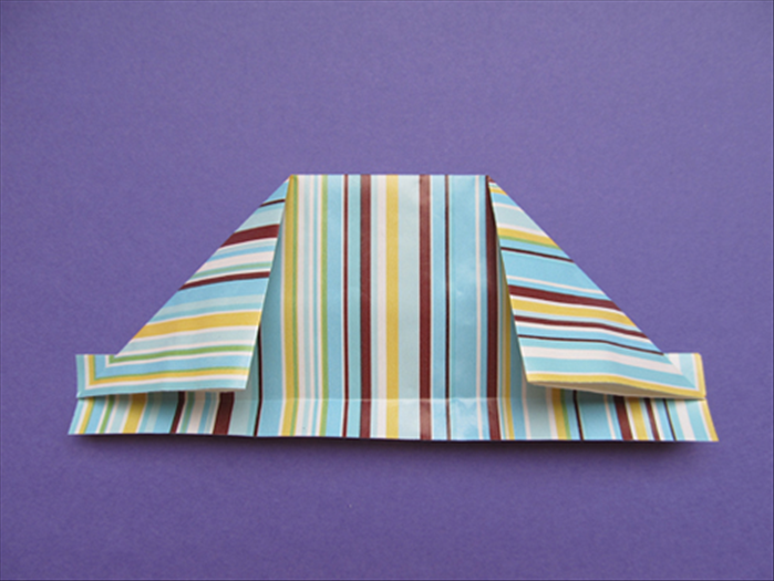 How to Fold an Origami Tent